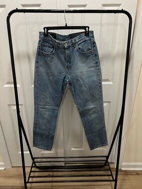 Banana Republic Men's Slim Straight Denim Jeans - Light Blue